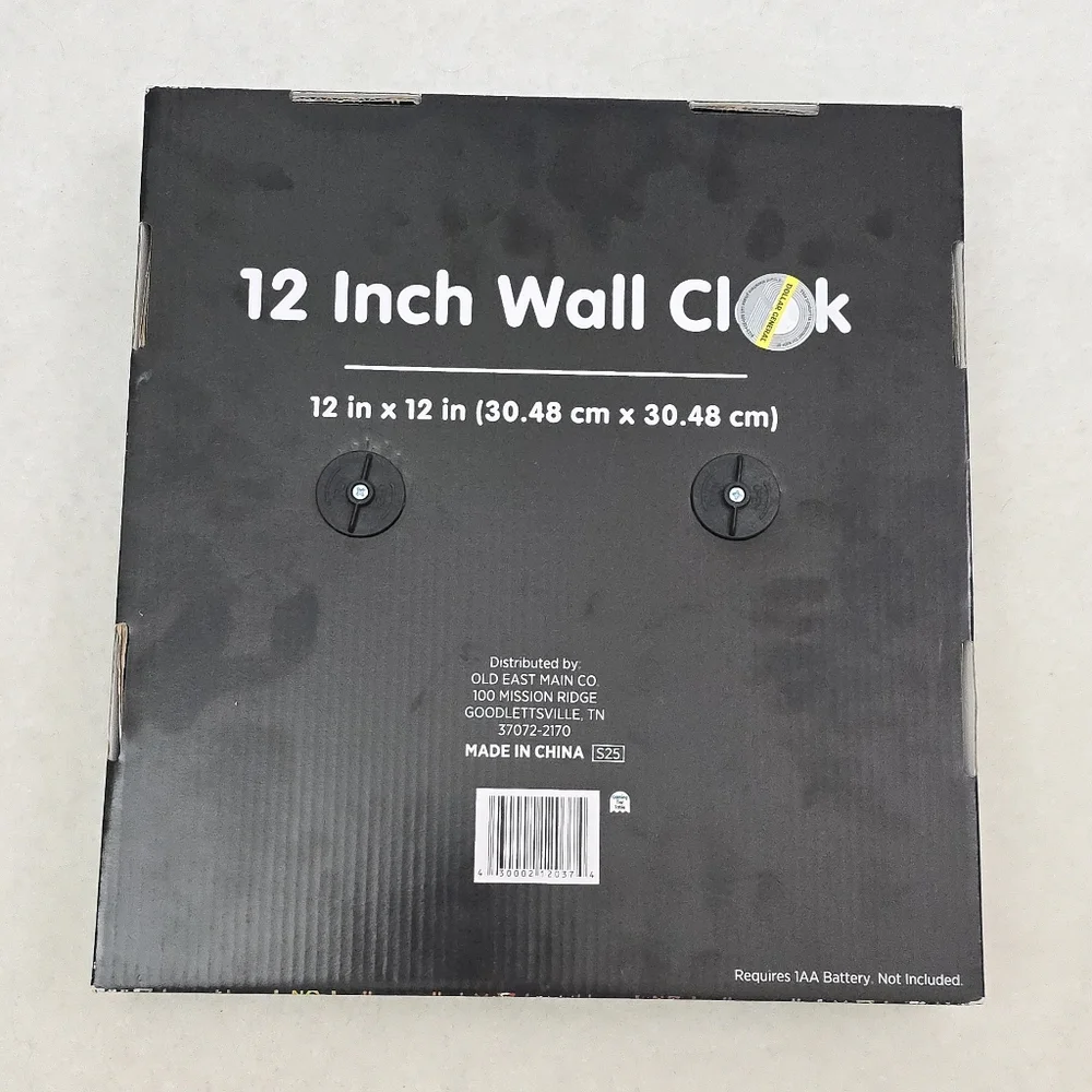 New Video Gamers Wall Clock Analog 12